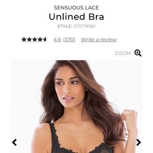 Soma Sensuous Unlined Bra 36C